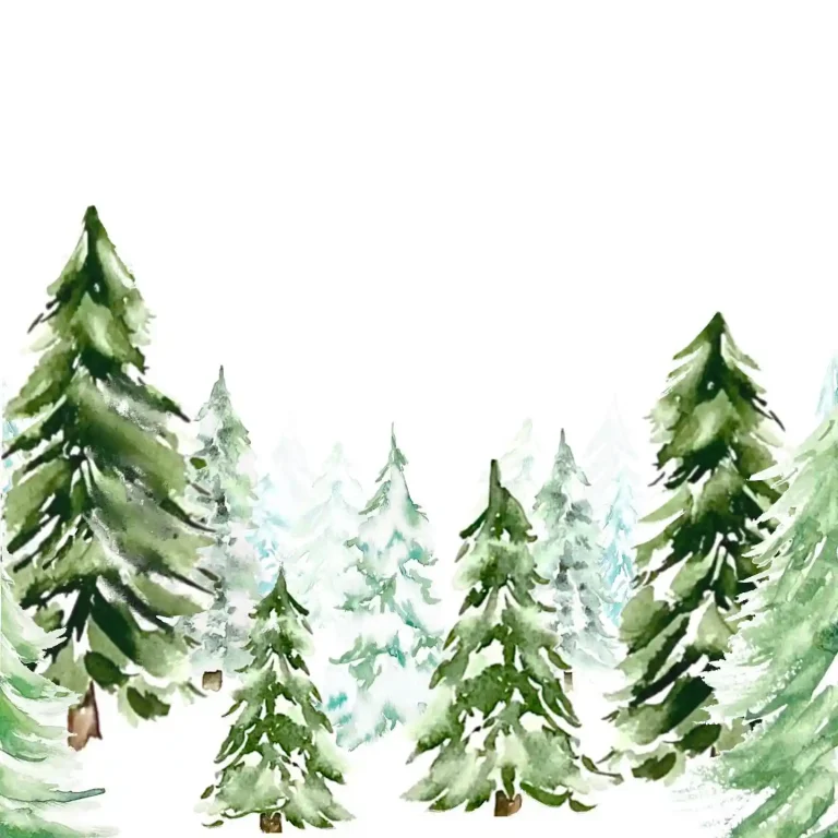 watercolor christmas tree (4)