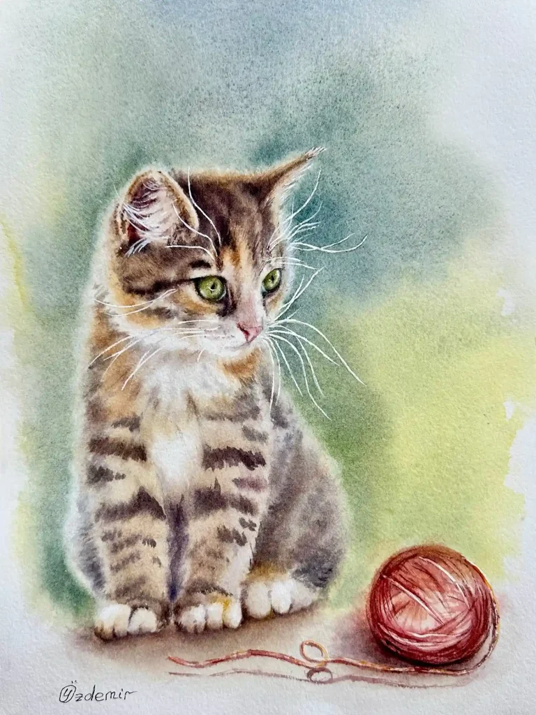 Watercolor Animal Drawing Ideas