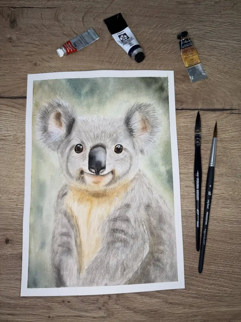 Watercolor Animal Drawing Ideas