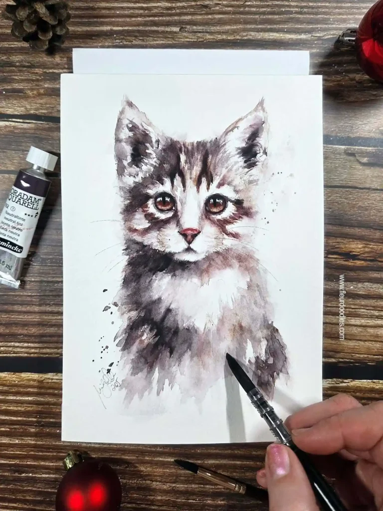 Watercolor Animal Drawing Ideas