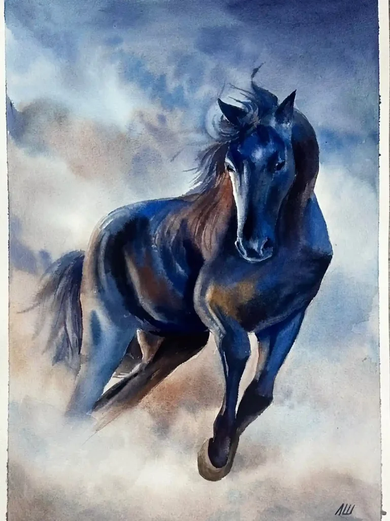 Watercolor Animal Drawing Ideas