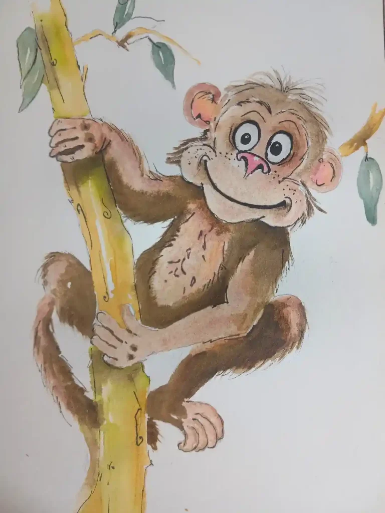 Watercolor Animal Drawing Ideas