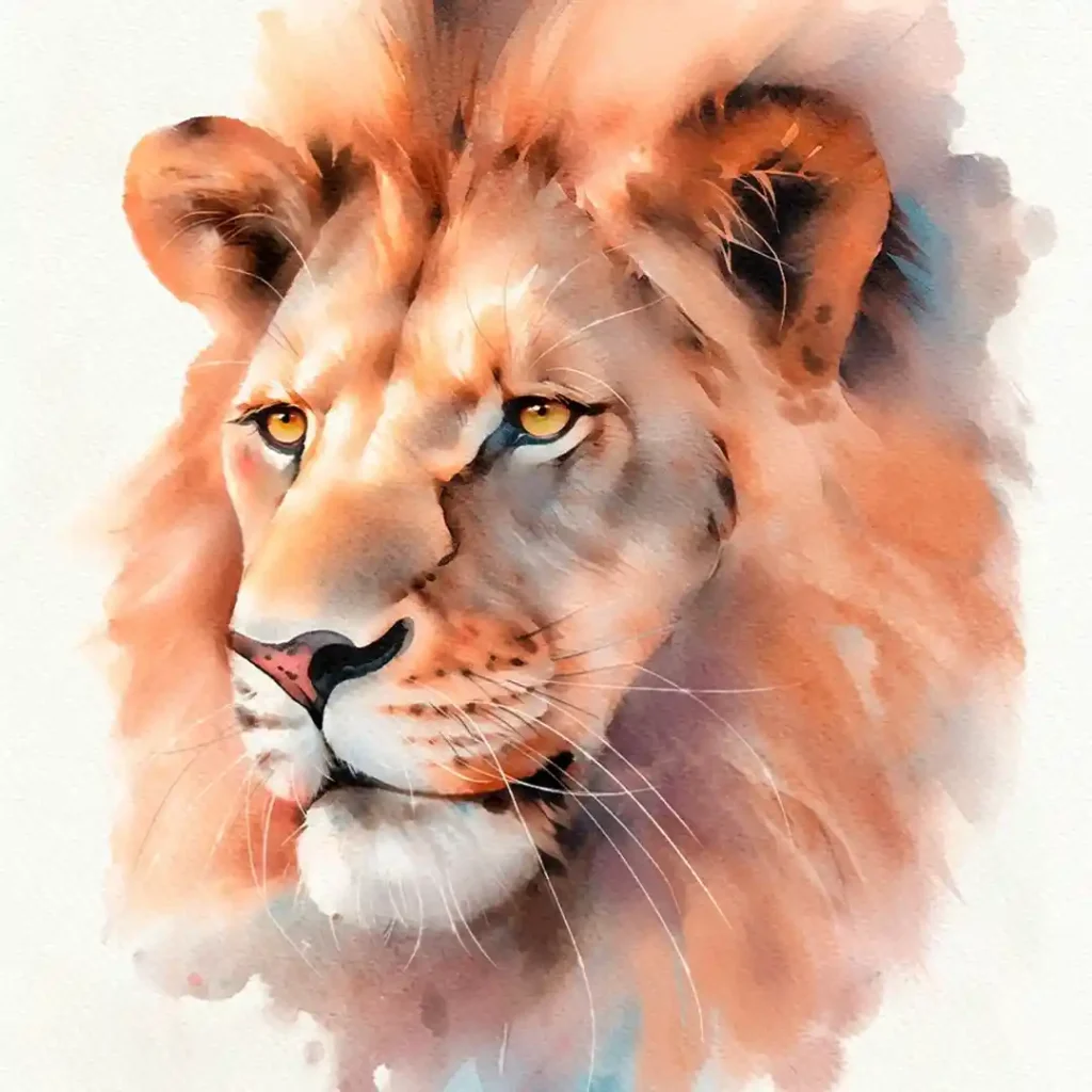 Watercolor Animal Drawing Ideas