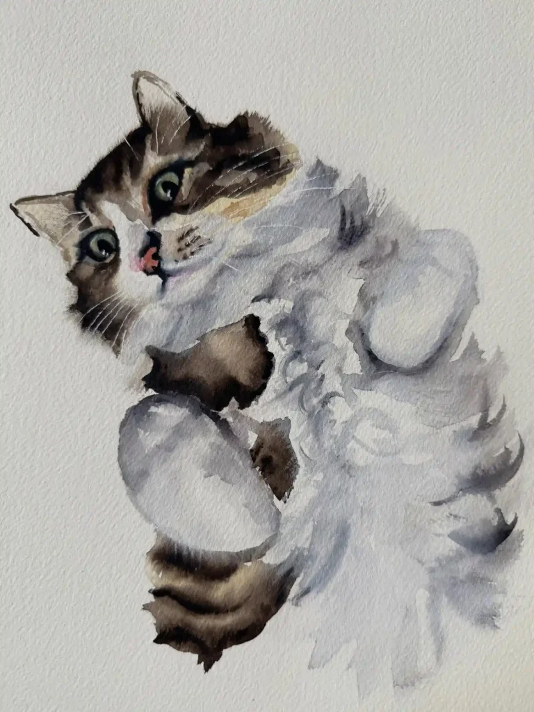 Watercolor Animal Drawing Ideas