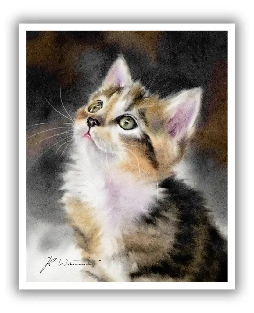 Watercolor Animal Drawing Ideas