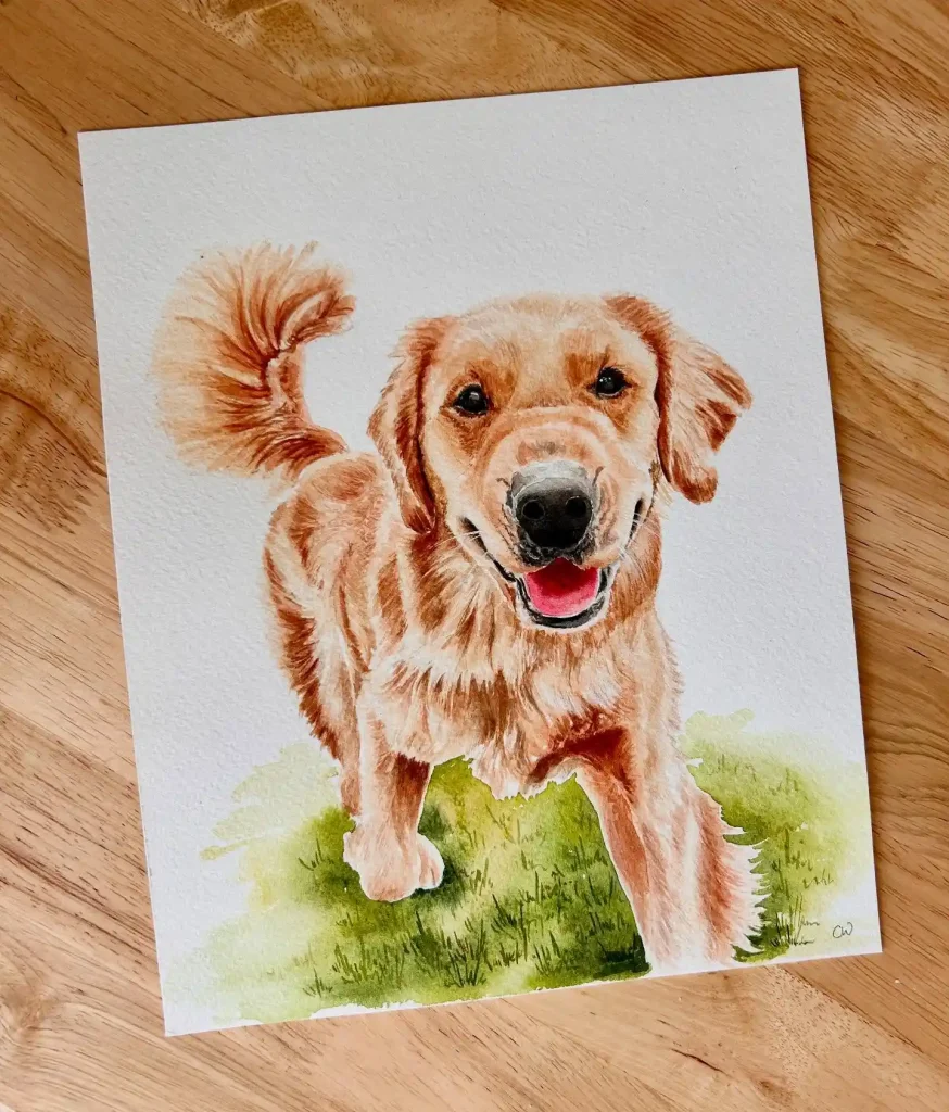 Watercolor Animal Drawing Ideas