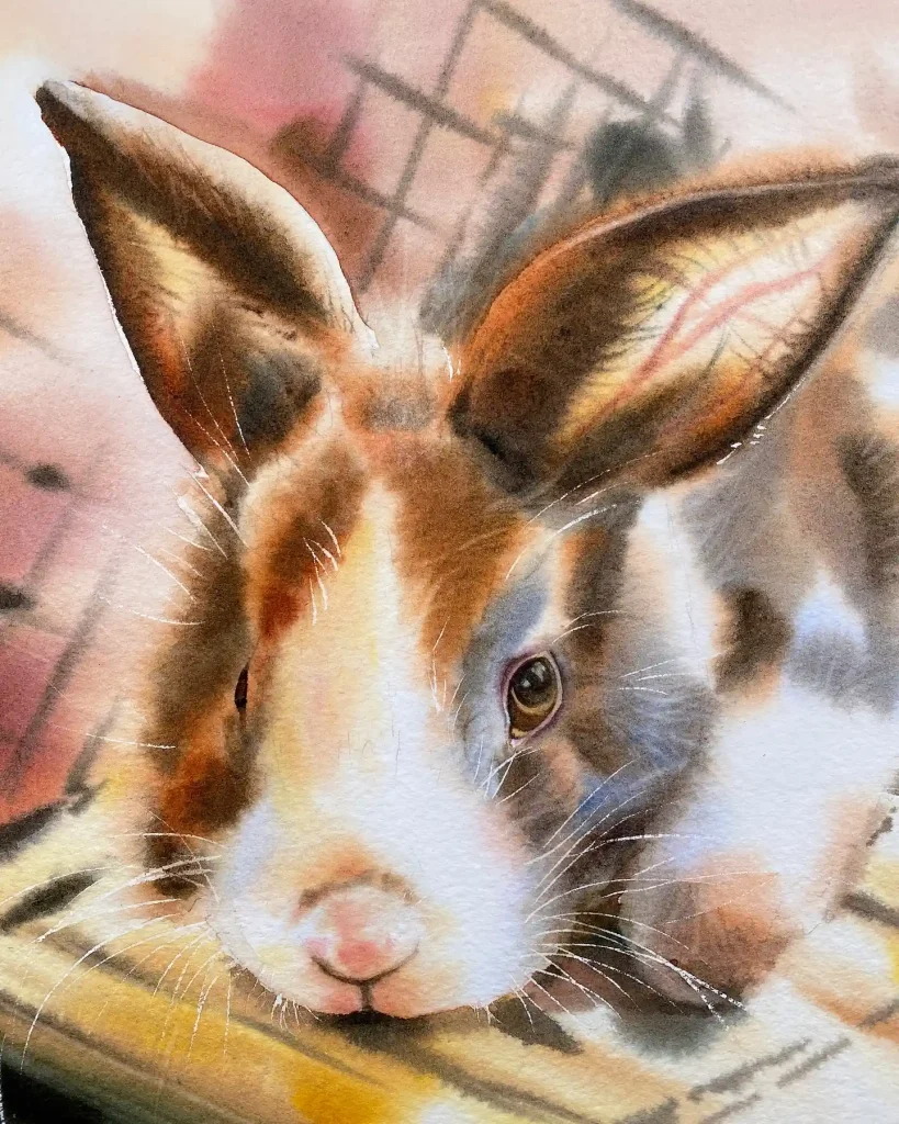 Watercolor Animal Drawing Ideas