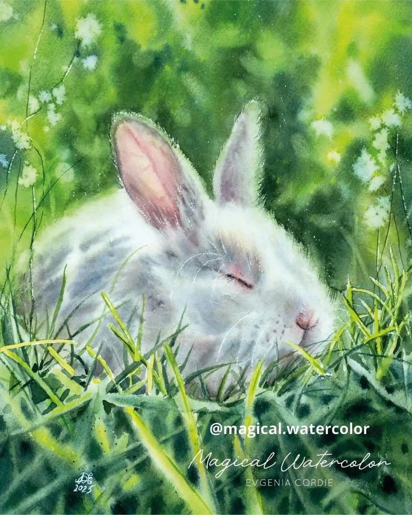 Watercolor Animal Drawing Ideas