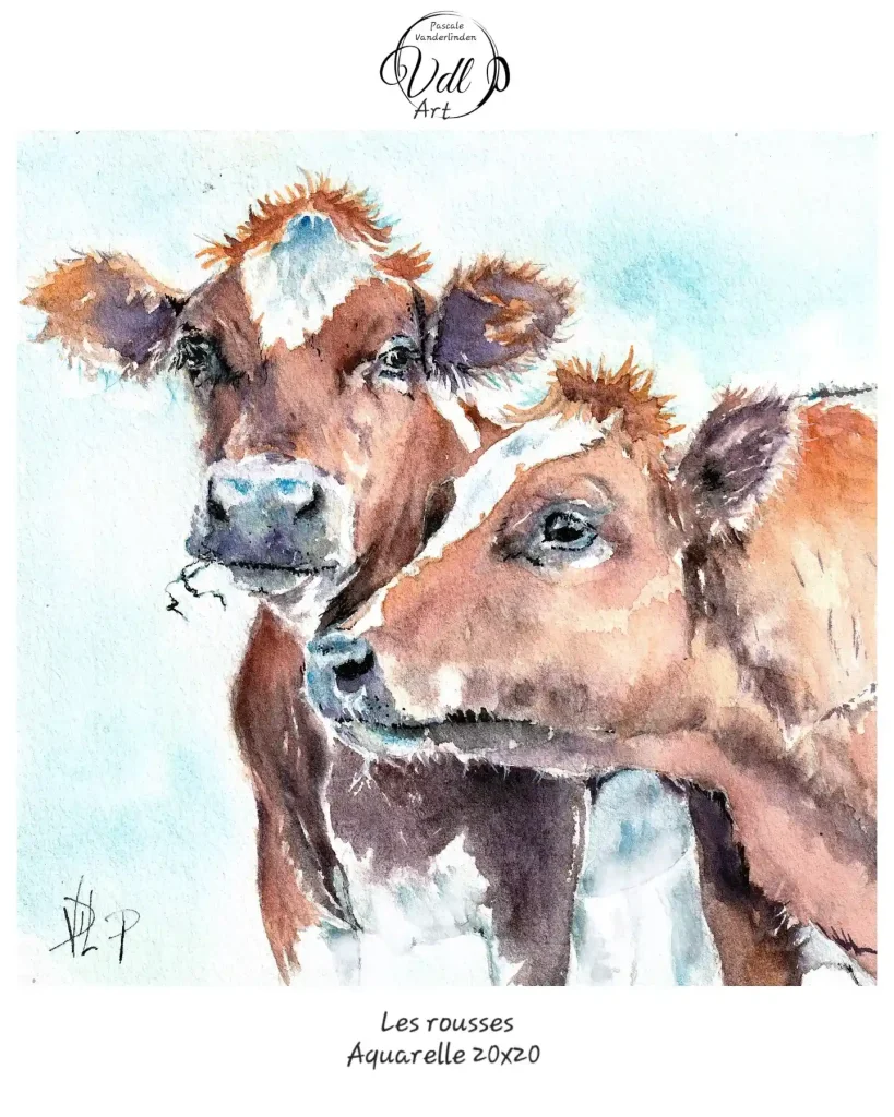 Watercolor Animal Drawing Ideas