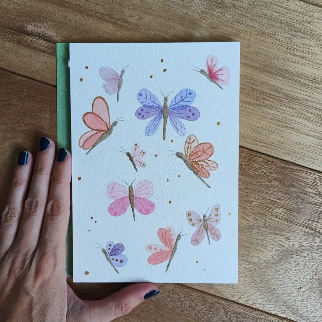Watercolor Butterfly Drawing Ideas