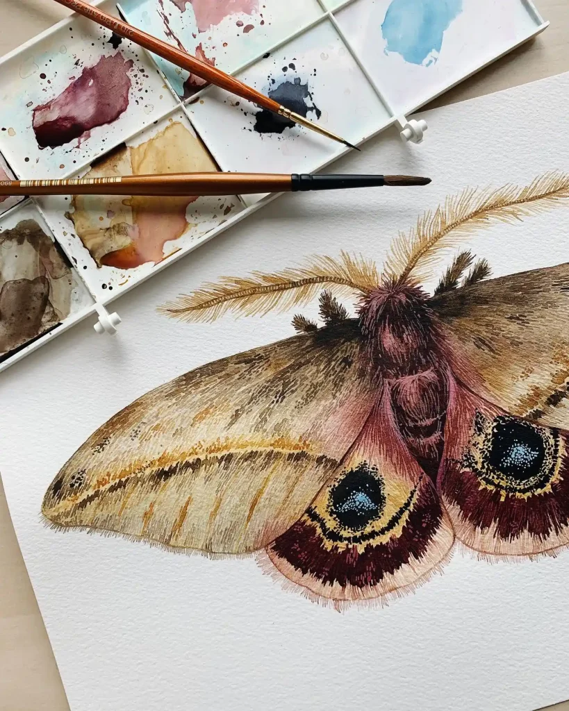 Watercolor Butterfly Drawing Ideas