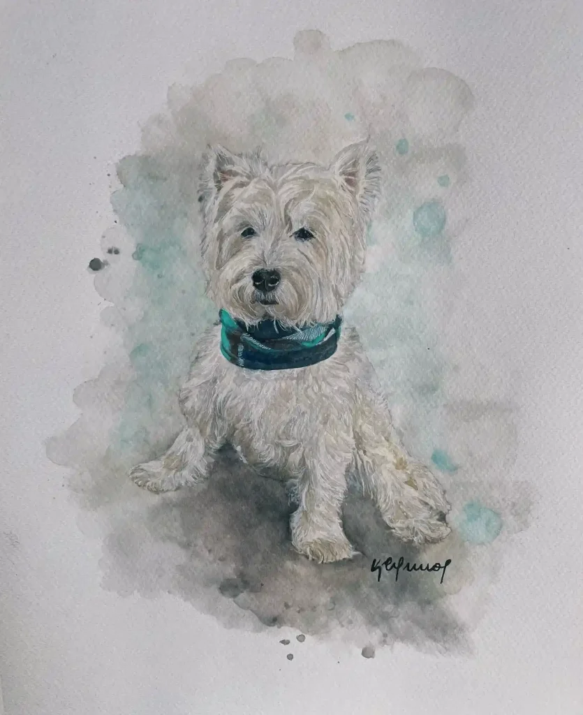 Watercolor Portrait Drawing Ideas