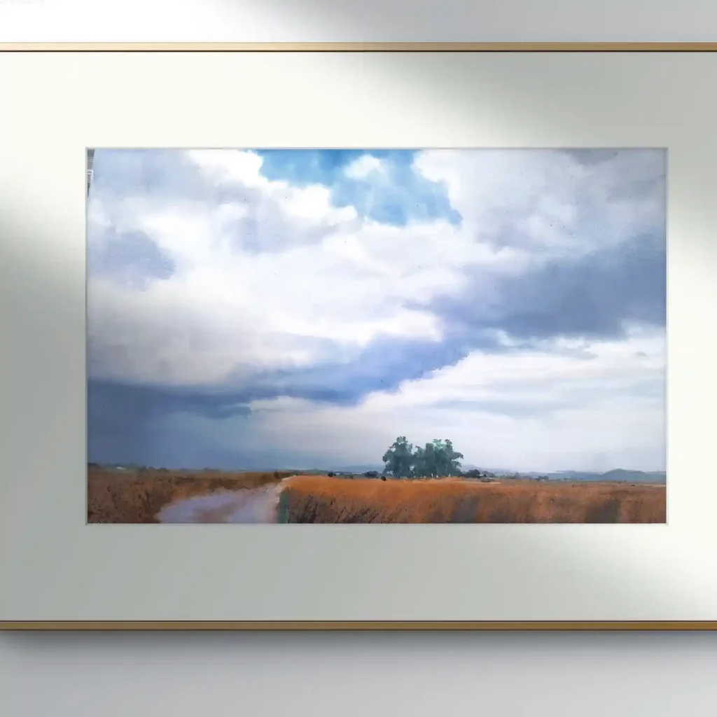 Watercolor Sky Drawing Ideas