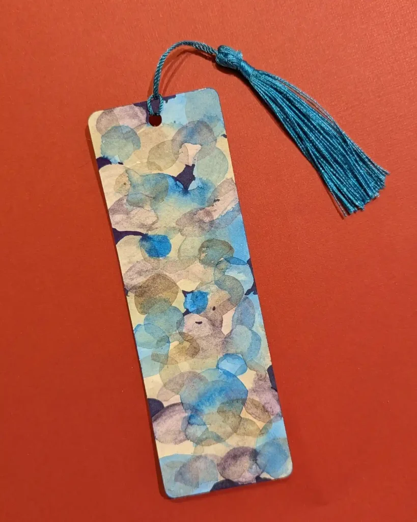 Watercolor Bookmark Drawing Ideas 26
