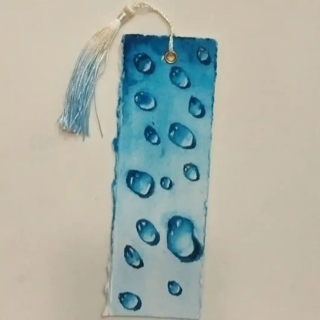 Watercolor Bookmark Drawing Ideas 38