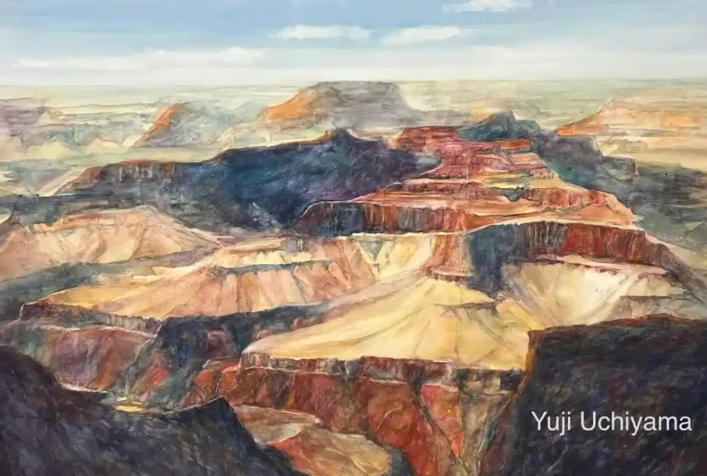 Watercolor Grand Canyon Drawing Ideas 12