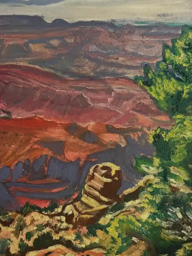 Watercolor Grand Canyon Drawing Ideas 7