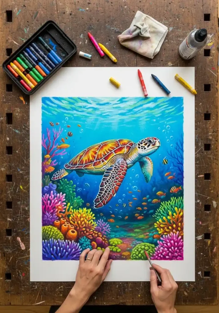 Earth Day art drawing 22