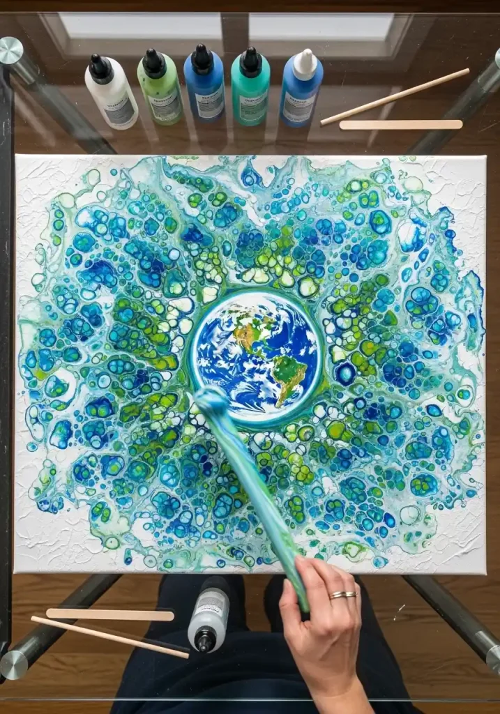 Earth Day art drawing 23