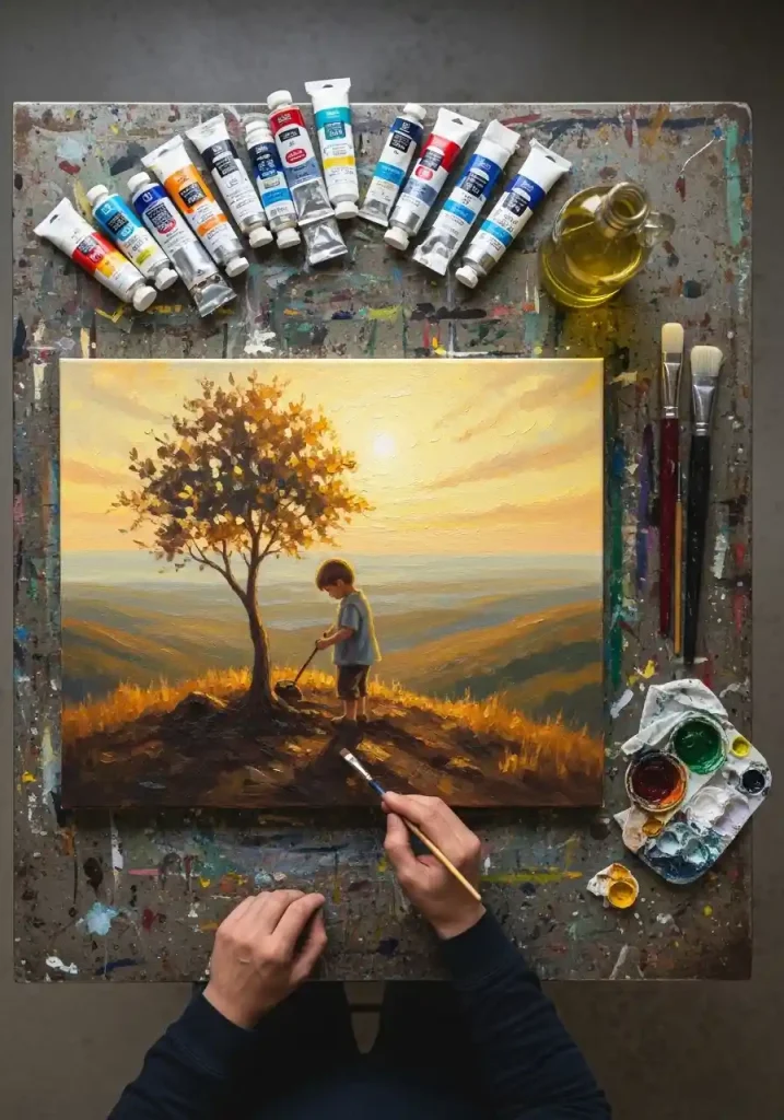 Earth Day art drawing 27