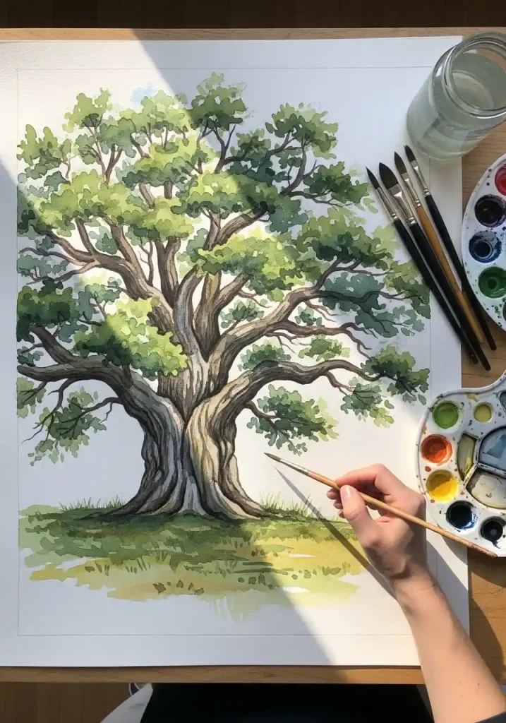 Earth Day art drawing 3