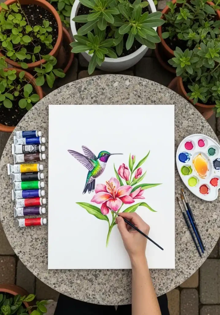 Earth Day art drawing 31