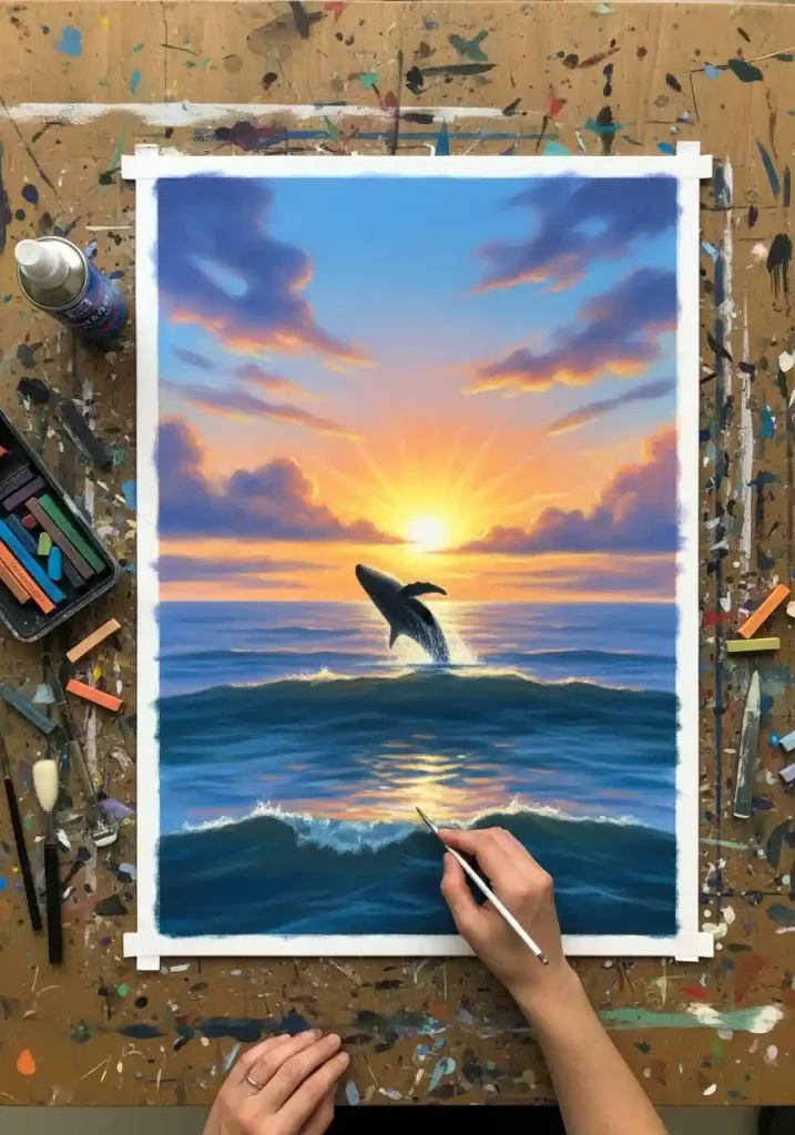 Earth Day art drawing 35