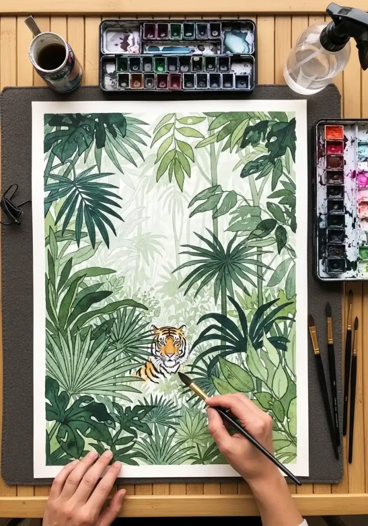 Earth Day art drawing 37