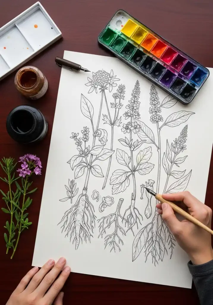 Earth Day art drawing 40