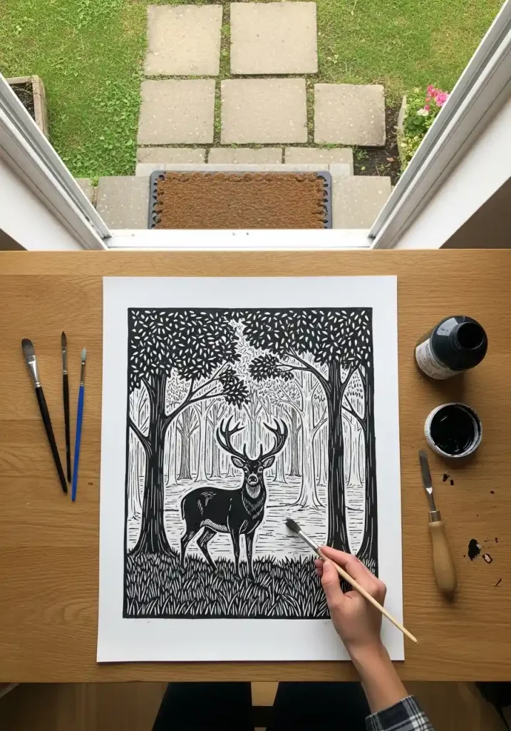 Earth Day art drawing 41