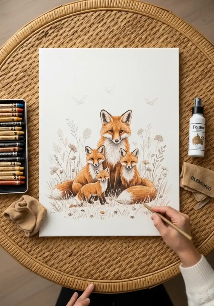 Earth Day art drawing 45