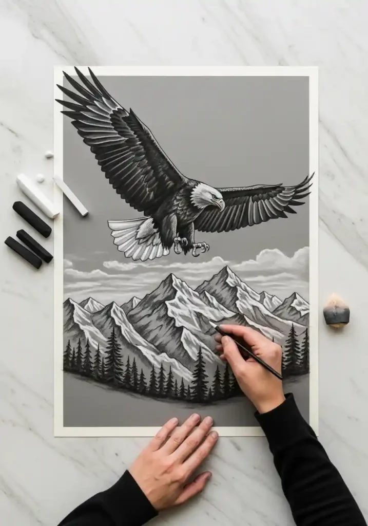 Earth Day art drawing 51