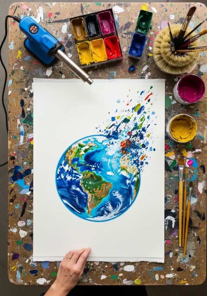 Earth Day art drawing 52