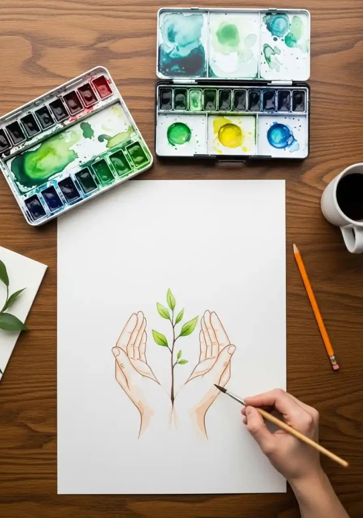 Earth Day art drawing 56