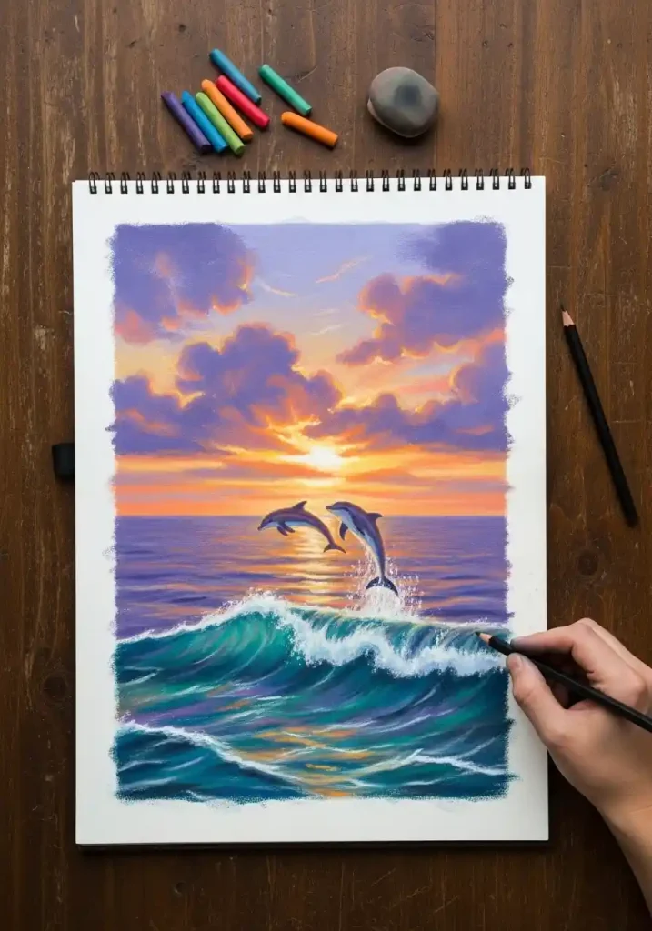 Earth Day art drawing 9