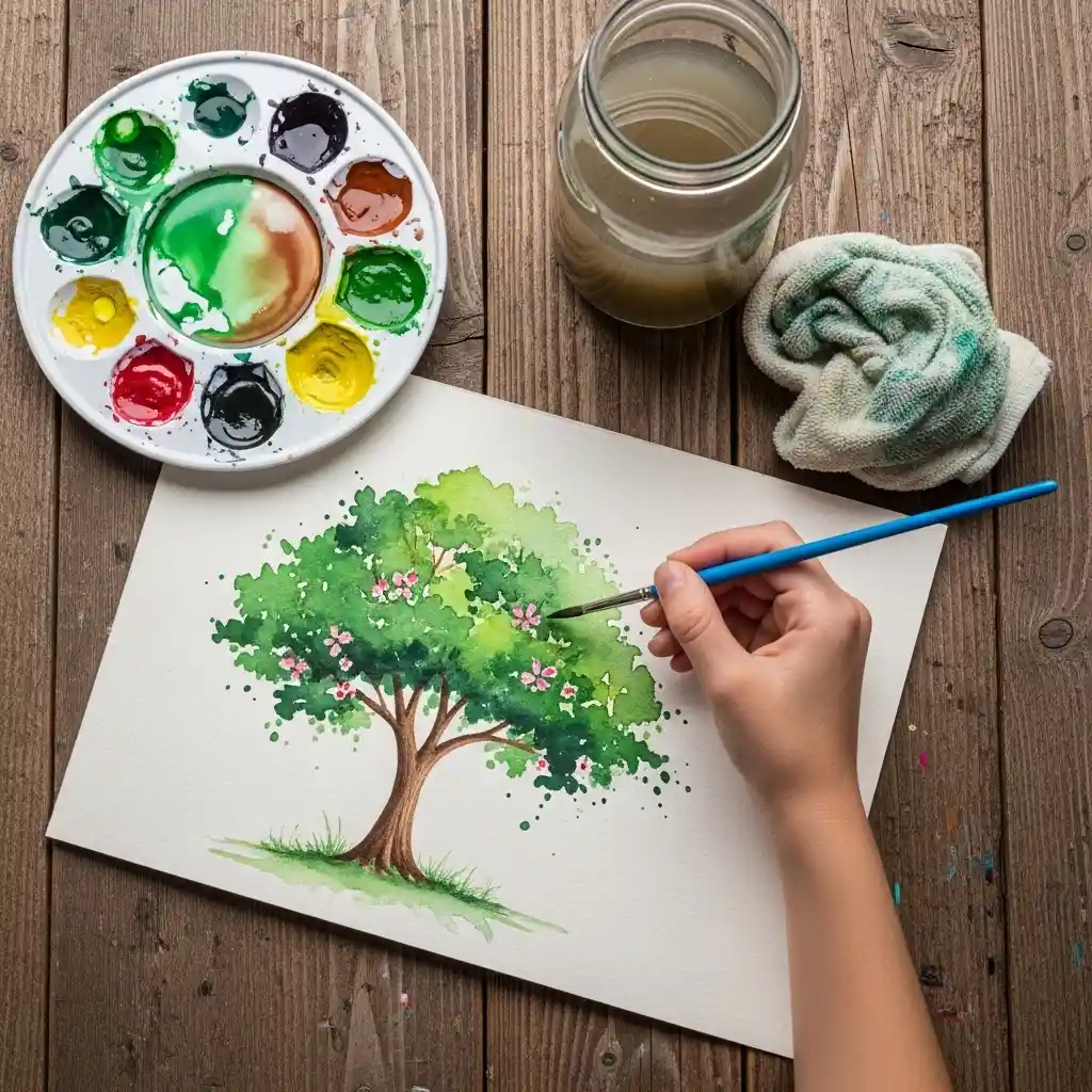 Earth Day kids art drawing 2