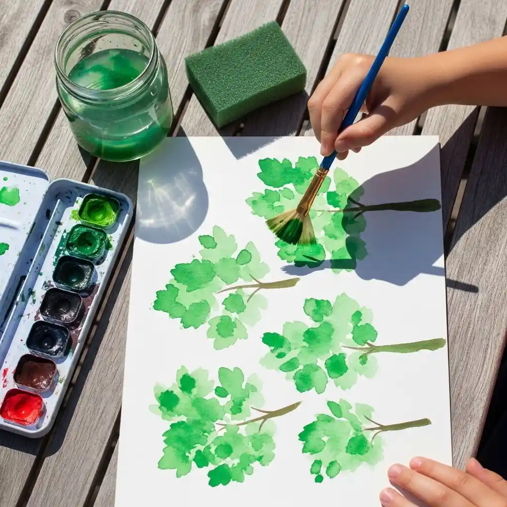 Earth Day kids art drawing 28