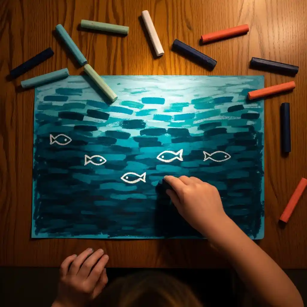 Earth Day kids art drawing 33