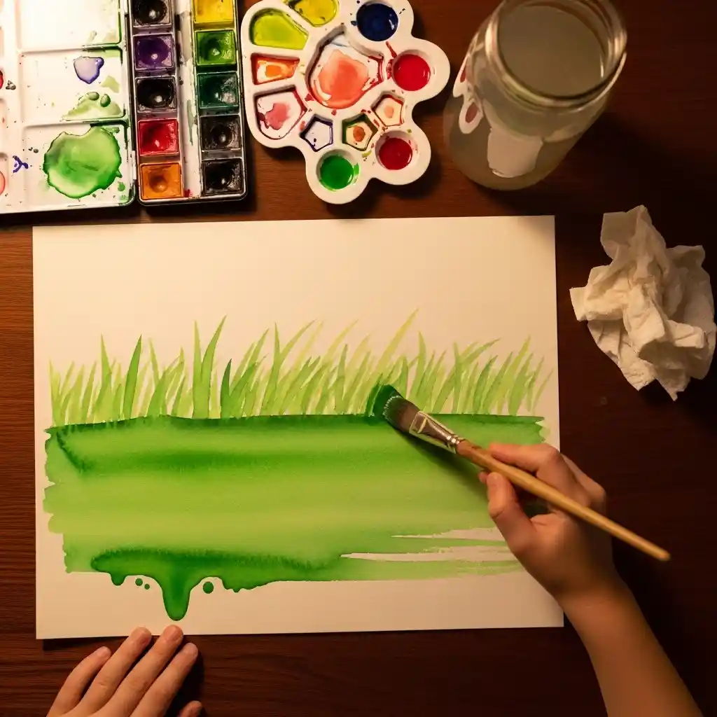 Earth Day kids art drawing 37