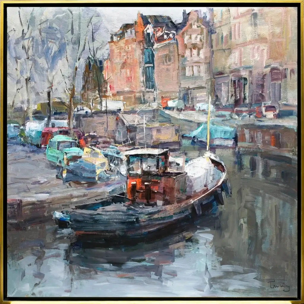 Watercolor Amsterdam Drawing Ideas (10)