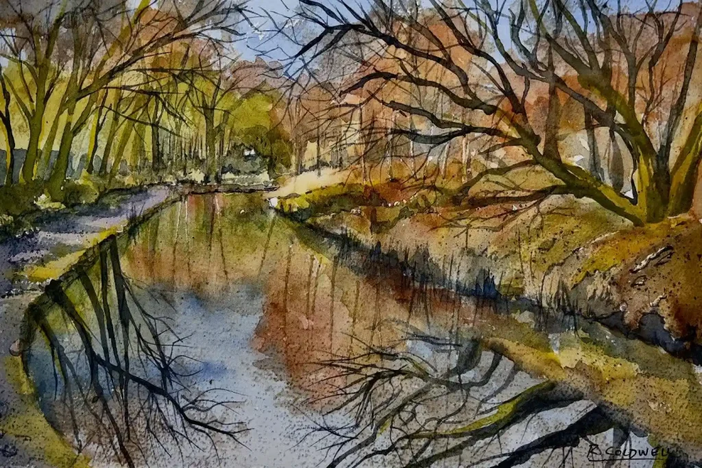 Watercolor Amsterdam Drawing Ideas (6)