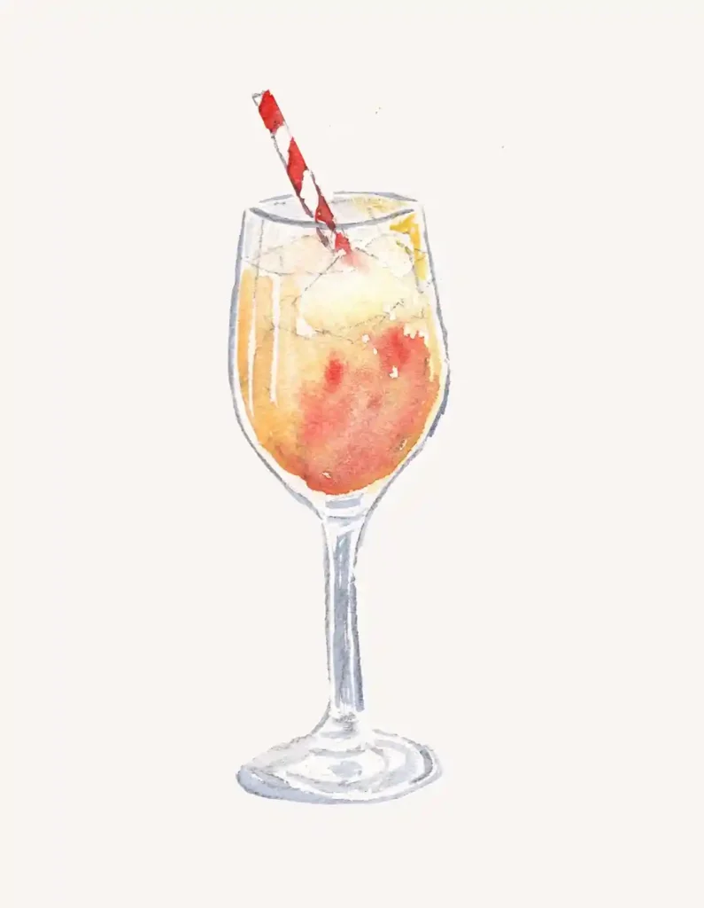 Watercolor Drinks Drawing Ideas (12)