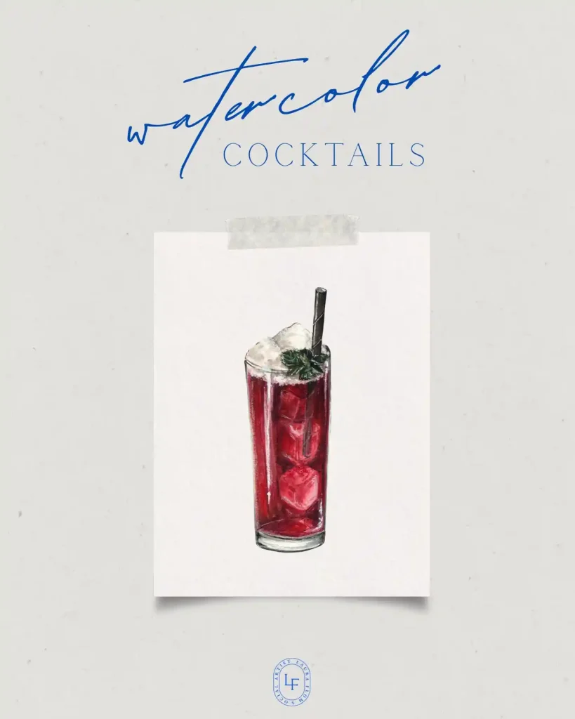 Watercolor Drinks Drawing Ideas (26)