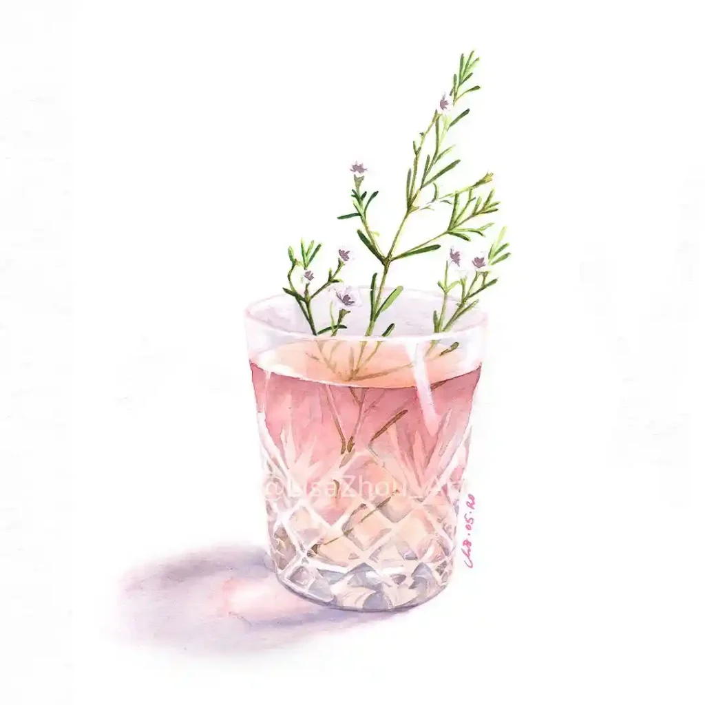 Watercolor Drinks Drawing Ideas (29)