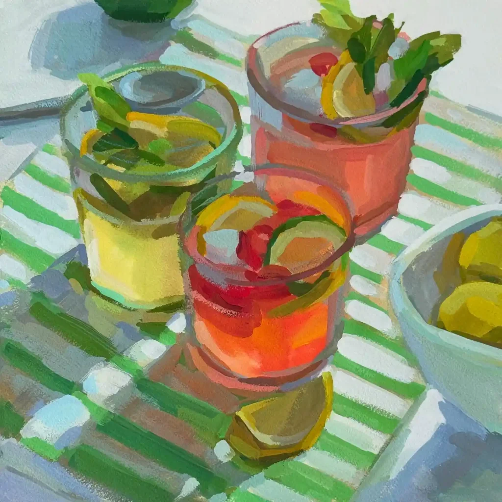 Watercolor Drinks Drawing Ideas (44)