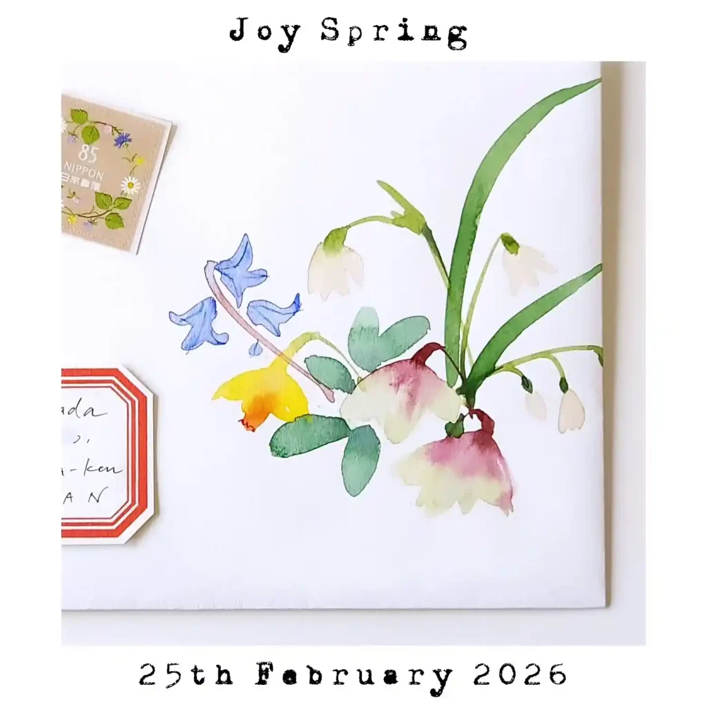 Watercolor Envelope 12
