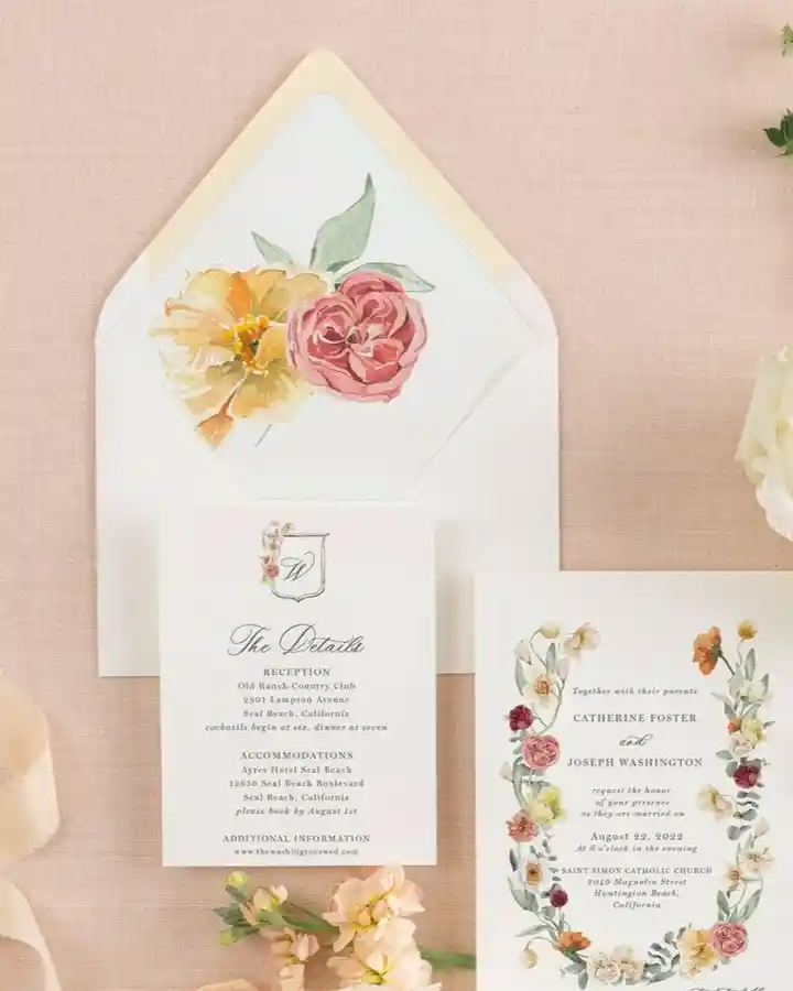 Watercolor Envelope 14