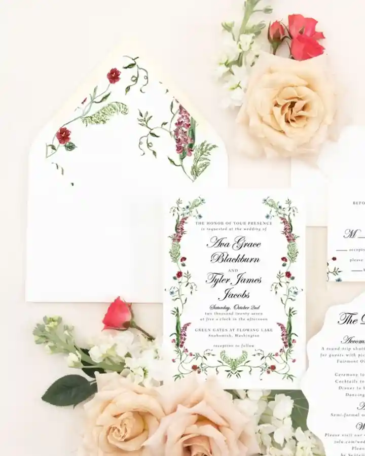Watercolor Envelope 19