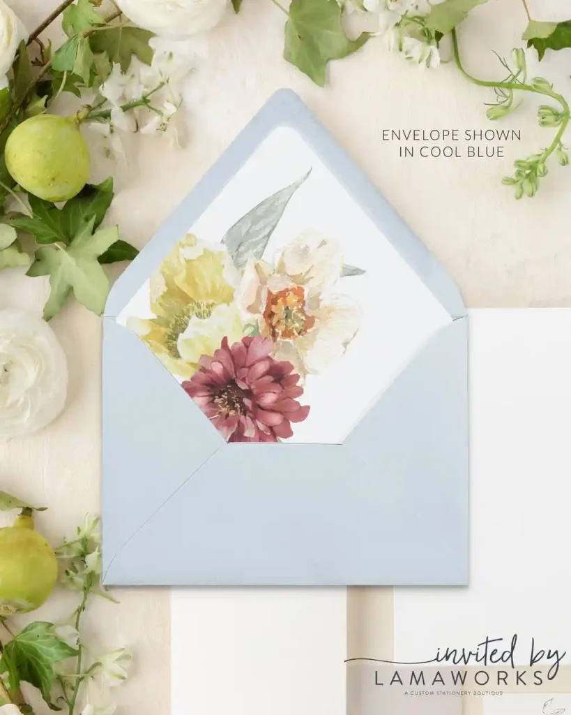 Watercolor Envelope 20