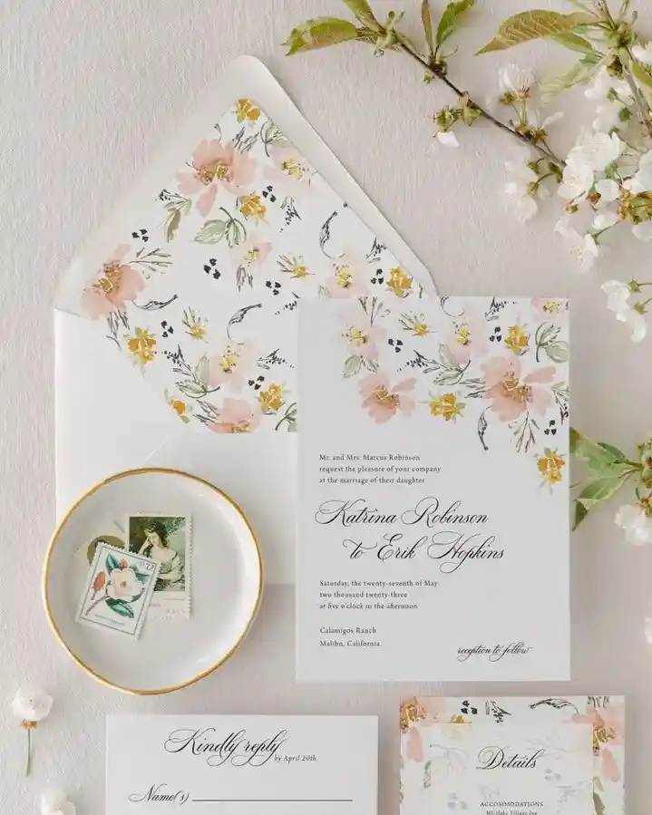 Watercolor Envelope 21
